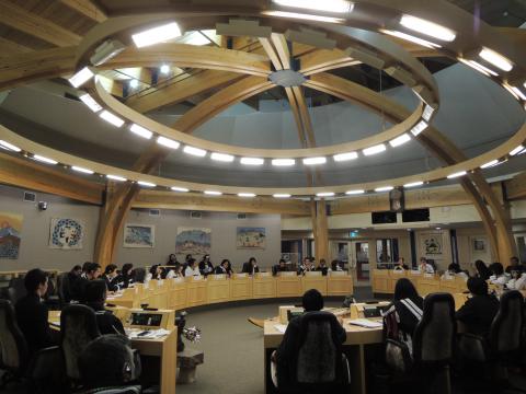 RCY's Office at Nunavut's Youth Parliament